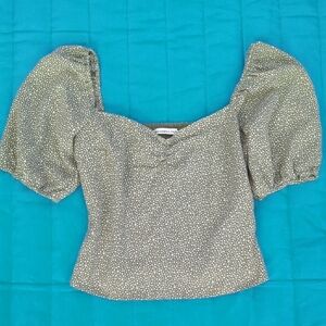 Abercrombie Puff Sleeve Top